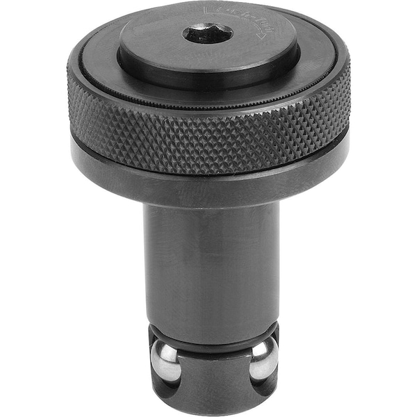 Locating Cylinder With Quick-Clamp System Carbon Steel, Comp:Ball-Bearing Steel, D=13, L=27, 6